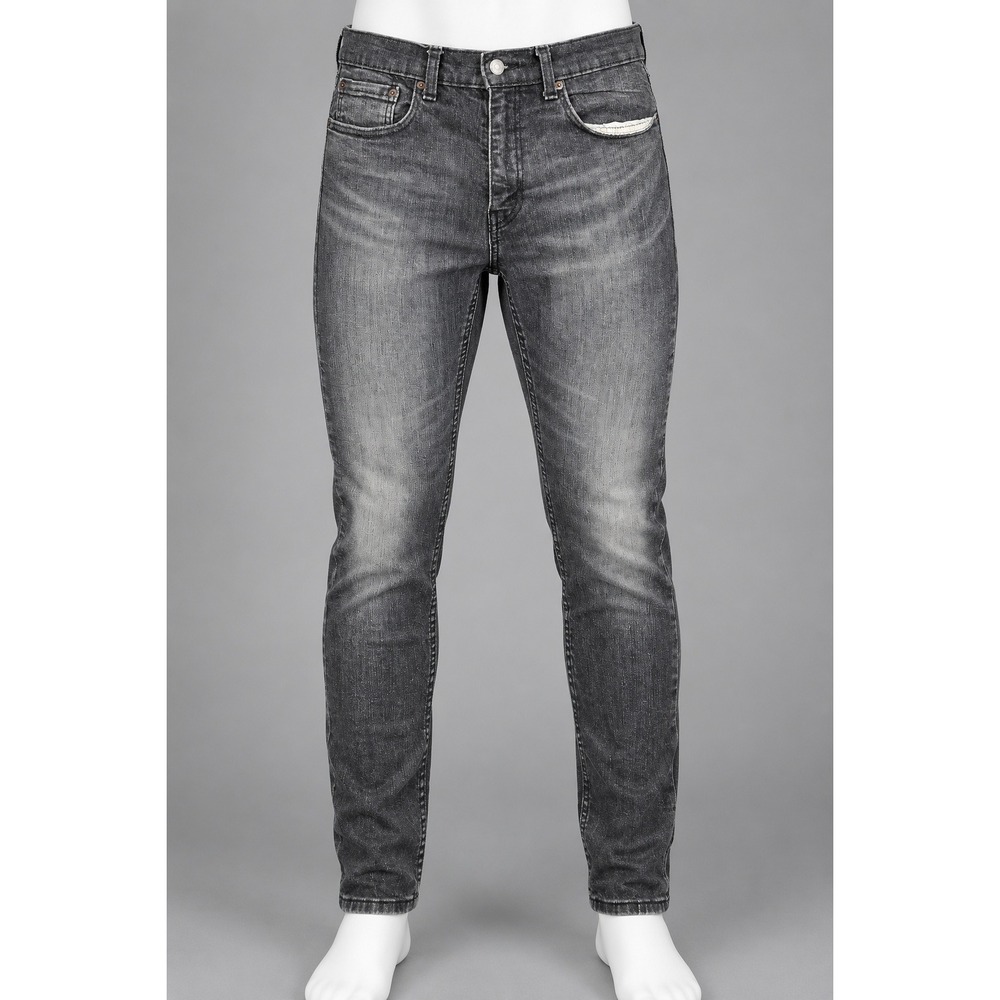 Levi's 512 Slim Taper Jeans Mens 31 (30)x30 Black Faded Denim 28833-0477